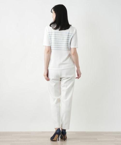 Leilian / レリアン ニット・セーター | ラメボーダーニット【ROCHAS Premiere】 | 詳細6