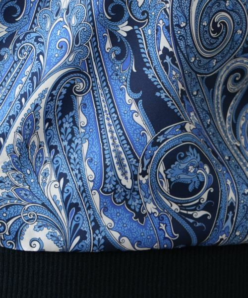 Leilian / レリアン ニット・セーター | ペイズリー切替クルーネックニット【ROCHAS Premiere】【RATTI】 | 詳細12