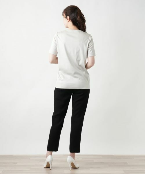 Leilian / レリアン Tシャツ | プリントTシャツ【ROCHAS Premiere】 | 詳細3