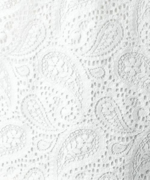 Leilian / レリアン カットソー | レース切替カットソー | 詳細11