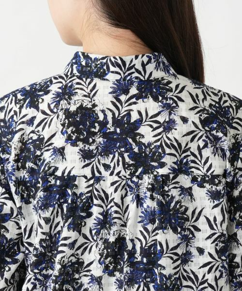 Leilian / レリアン シャツ・ブラウス | ボタニカル柄ブラウス | 詳細11
