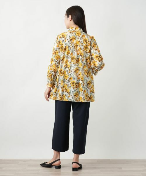Leilian / レリアン シャツ・ブラウス | ボタニカル柄ブラウス | 詳細3