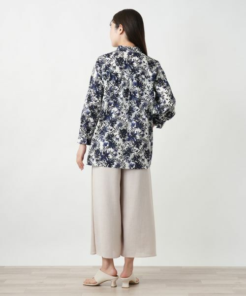 Leilian / レリアン シャツ・ブラウス | ボタニカル柄ブラウス | 詳細6