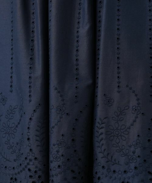 Leilian / レリアン ミニ・ひざ丈スカート | 刺繍フレアスカート | 詳細13