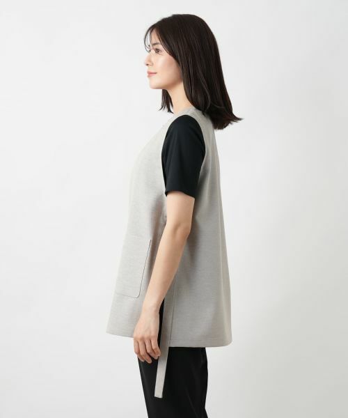 Leilian / レリアン テーラードジャケット | Vネックベスト | 詳細8