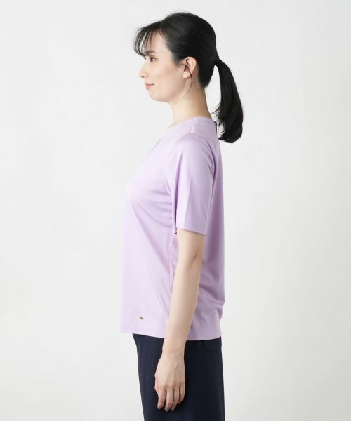 Leilian / レリアン カットソー | シルククルーネックカットソー | 詳細14