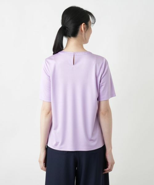 Leilian / レリアン カットソー | シルククルーネックカットソー | 詳細15