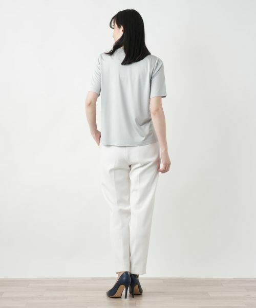 Leilian / レリアン カットソー | シルククルーネックカットソー | 詳細3