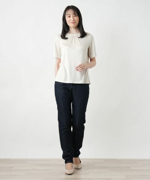 Leilian / レリアン カットソー | シルククルーネックカットソー | 詳細4
