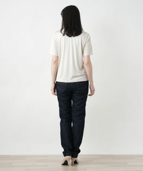 Leilian / レリアン カットソー | シルククルーネックカットソー | 詳細6