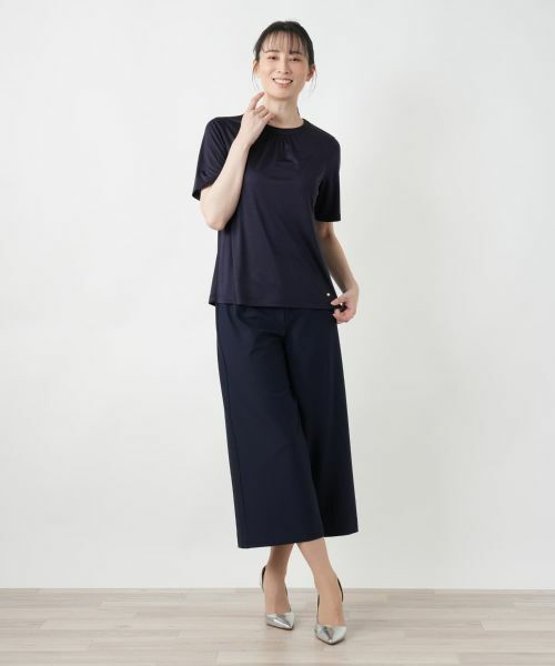 Leilian / レリアン カットソー | シルククルーネックカットソー | 詳細7