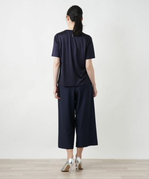 Leilian / レリアン カットソー | シルククルーネックカットソー | 詳細9