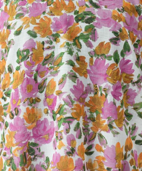 Leilian / レリアン シャツ・ブラウス | フラワープリントブラウス【Leilian WHITE LABEL】 | 詳細14