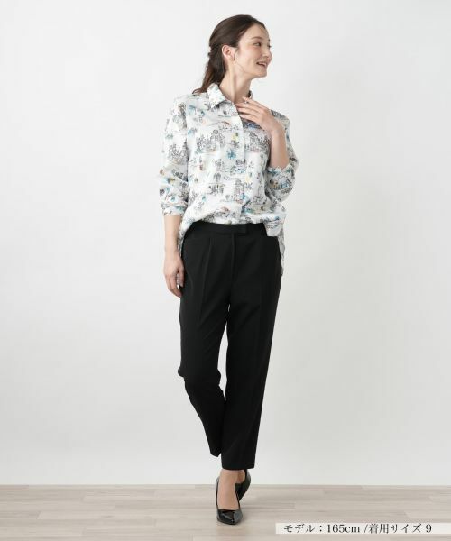 Leilian / レリアン シャツ・ブラウス | プリントブラウス【Leilian WHITE LABEL】 | 詳細1