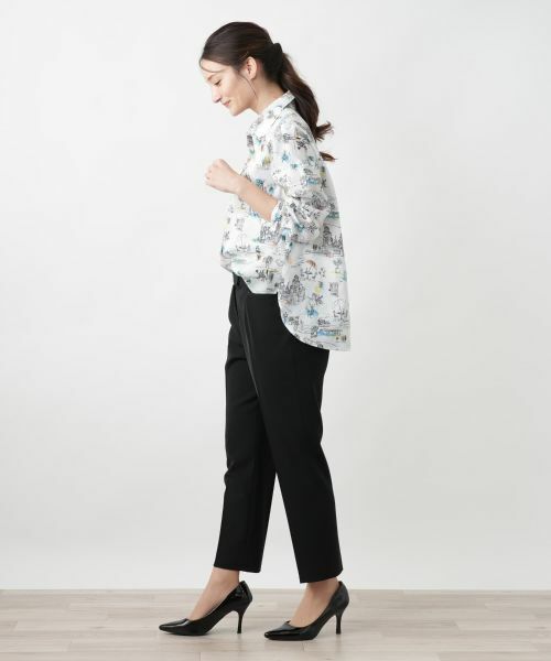 Leilian / レリアン シャツ・ブラウス | プリントブラウス【Leilian WHITE LABEL】 | 詳細2