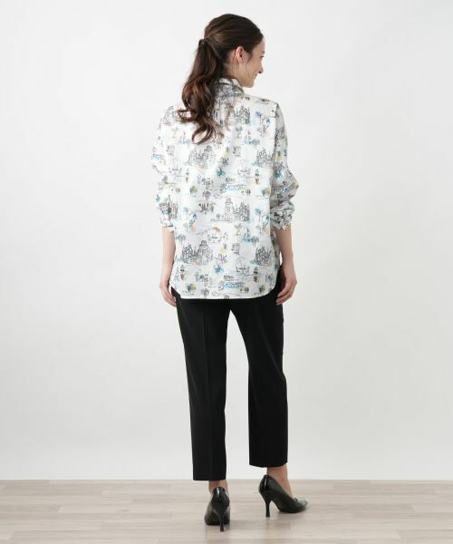 Leilian / レリアン シャツ・ブラウス | プリントブラウス【Leilian WHITE LABEL】 | 詳細3