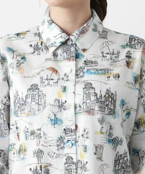 Leilian / レリアン シャツ・ブラウス | プリントブラウス【Leilian WHITE LABEL】 | 詳細7