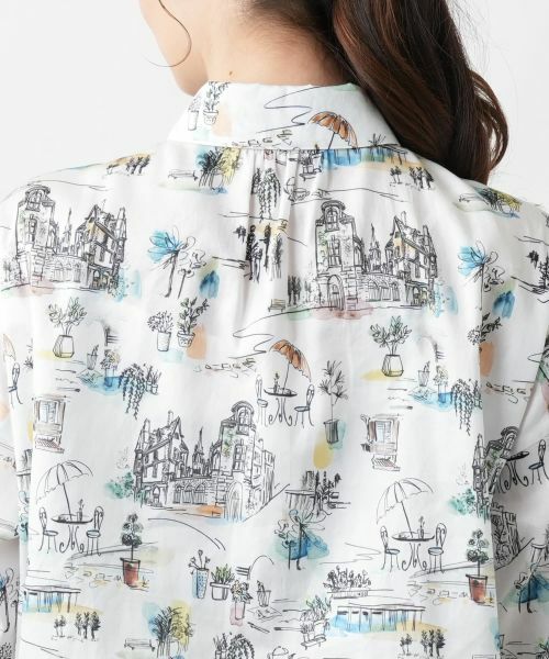 Leilian / レリアン シャツ・ブラウス | プリントブラウス【Leilian WHITE LABEL】 | 詳細8