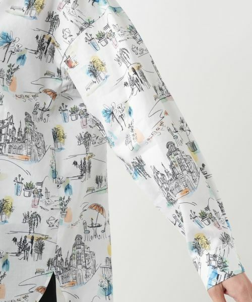 Leilian / レリアン シャツ・ブラウス | プリントブラウス【Leilian WHITE LABEL】 | 詳細9