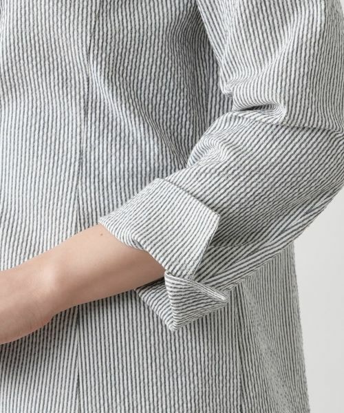 Leilian / レリアン テーラードジャケット | ストライプジャケット【Leilian WHITE LABEL】 | 詳細10