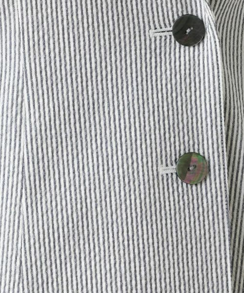 Leilian / レリアン テーラードジャケット | ストライプジャケット【Leilian WHITE LABEL】 | 詳細14