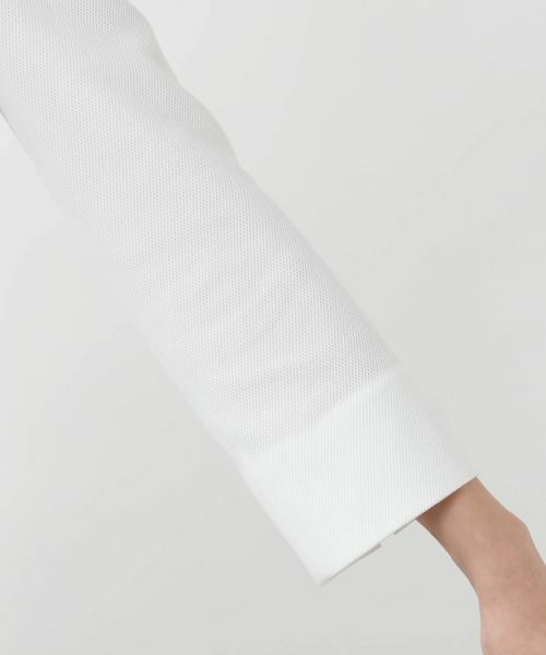 Leilian / レリアン テーラードジャケット | ノーカラージャケット【セレモニー】【Leilian WHITE LABEL】 | 詳細10