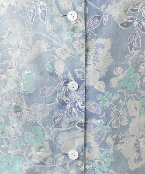 Leilian / レリアン シャツ・ブラウス | ボタニカル柄ブラウス【Leilian WHITE LABEL】 | 詳細11