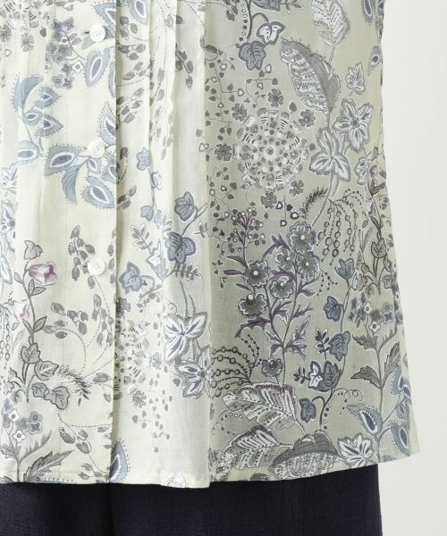 Leilian / レリアン シャツ・ブラウス | プリントスタンドカラーブラウス【Leilian WHITE LABEL】 | 詳細11