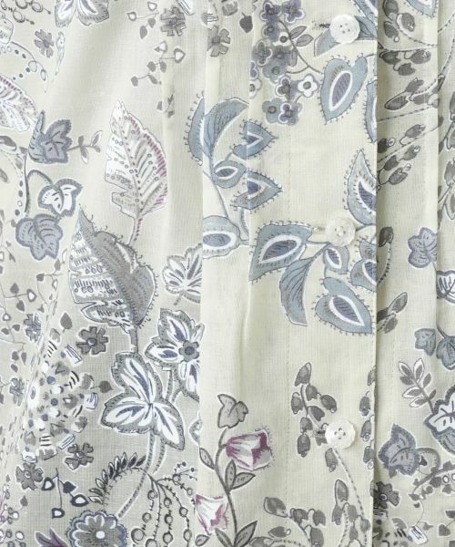 Leilian / レリアン シャツ・ブラウス | プリントスタンドカラーブラウス【Leilian WHITE LABEL】 | 詳細13