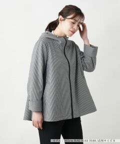 Leilian / レリアン テーラードジャケット | フーデッドジャケット【Leilian WHITE LABEL】