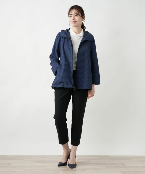 Leilian / レリアン テーラードジャケット | フーデッドジャケット【Leilian WHITE LABEL】 | 詳細1