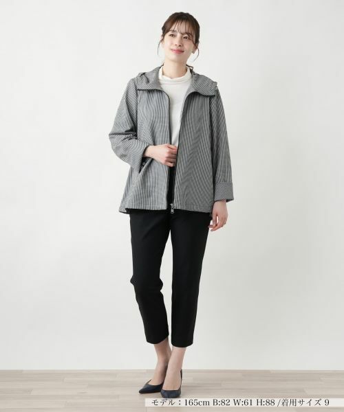 Leilian / レリアン テーラードジャケット | フーデッドジャケット【Leilian WHITE LABEL】 | 詳細4