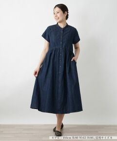 Leilian / レリアン ドレス | バンドカラーワンピース