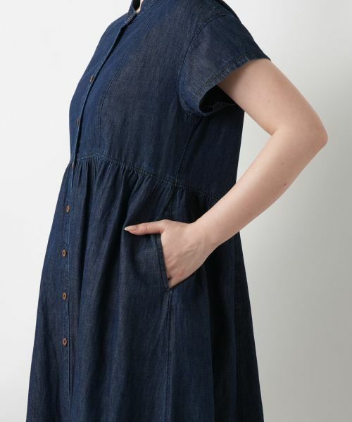 Leilian / レリアン ドレス | バンドカラーワンピース | 詳細10