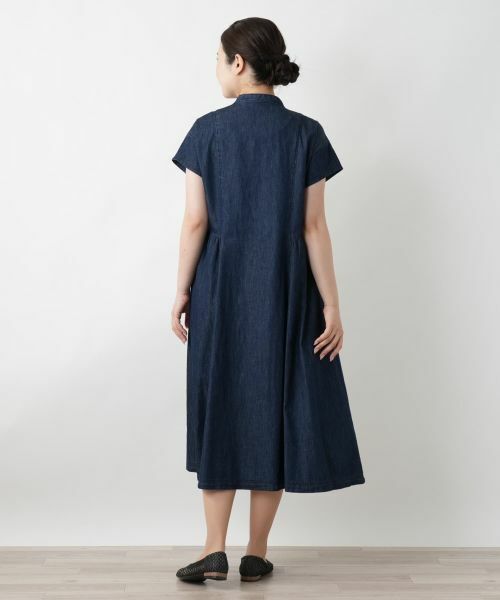 Leilian / レリアン ドレス | バンドカラーワンピース | 詳細3