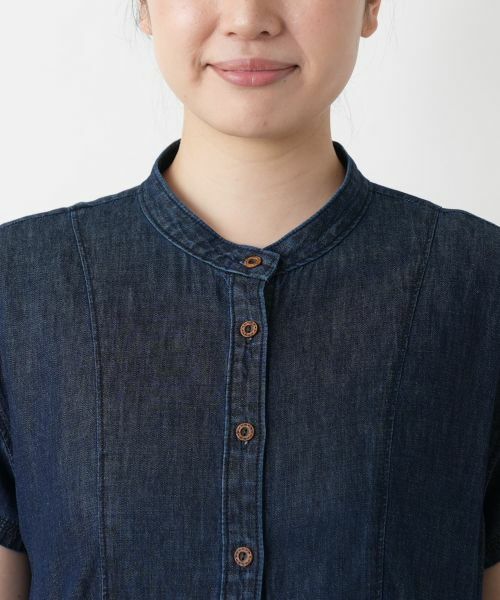 Leilian / レリアン ドレス | バンドカラーワンピース | 詳細7