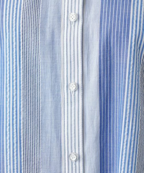 Leilian / レリアン シャツ・ブラウス | ストライプブラウス | 詳細15