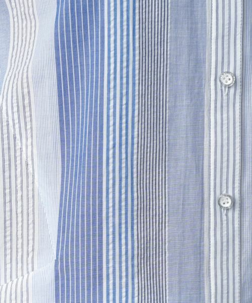 Leilian / レリアン シャツ・ブラウス | ストライプブラウス | 詳細16