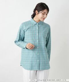 Leilian / レリアン シャツ・ブラウス | リバーシブルチェックシャツ