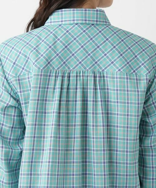Leilian / レリアン シャツ・ブラウス | リバーシブルチェックシャツ | 詳細13