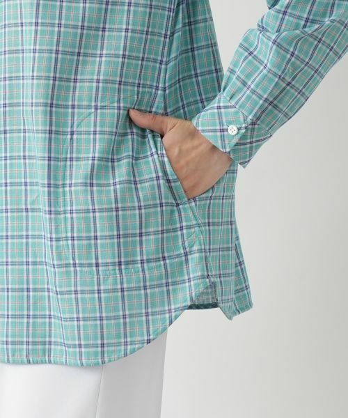 Leilian / レリアン シャツ・ブラウス | リバーシブルチェックシャツ | 詳細14