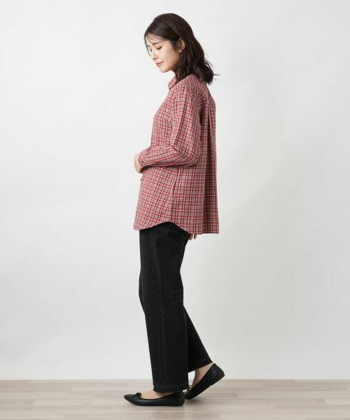 新品　Leilianレリアン　13＋　パンツ　リバーシブル　総柄　リバティ 店舗人気】リバーシブルパンツ | Leilian plus house (Women