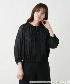 Leilian / レリアン その他アウター | シアーブルゾン【MUSE BY ROCHAS Premiere】