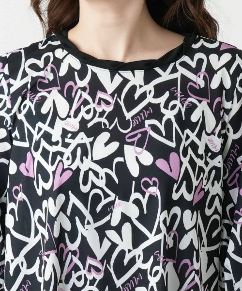 Leilian / レリアン シャツ・ブラウス | プリントチュニックブラウス【MUSE BY ROCHAS Premiere】 | 詳細7