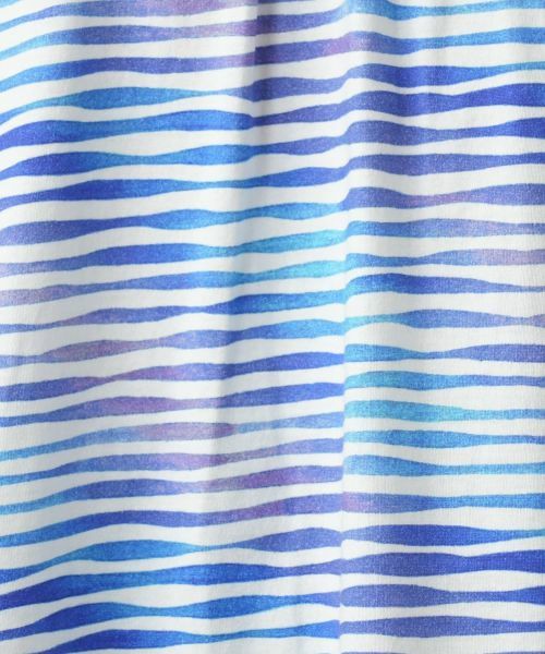 Leilian / レリアン カットソー | プリント変形ネックカットソー【MUSE BY ROCHAS Premiere】 | 詳細16