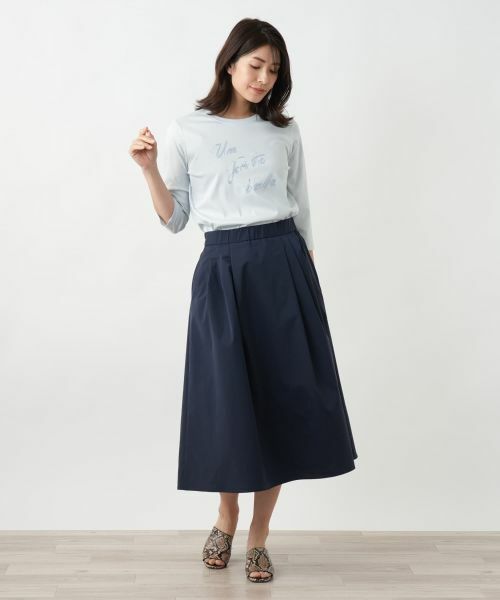 Leilian / レリアン カットソー | 刺繍クルーネックカットソー【MUSE BY ROCHAS Premiere】 | 詳細1