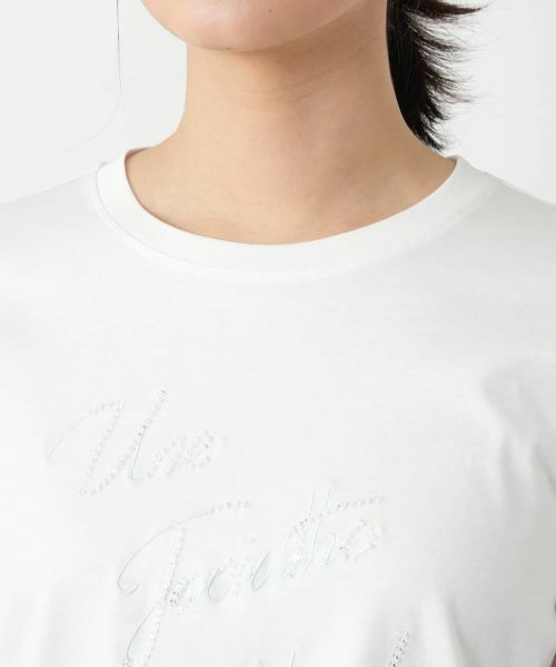 Leilian / レリアン カットソー | 刺繍クルーネックカットソー【MUSE BY ROCHAS Premiere】 | 詳細13