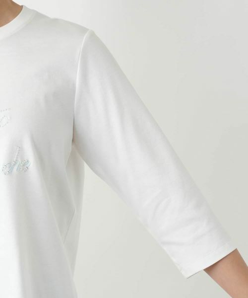 Leilian / レリアン カットソー | 刺繍クルーネックカットソー【MUSE BY ROCHAS Premiere】 | 詳細15