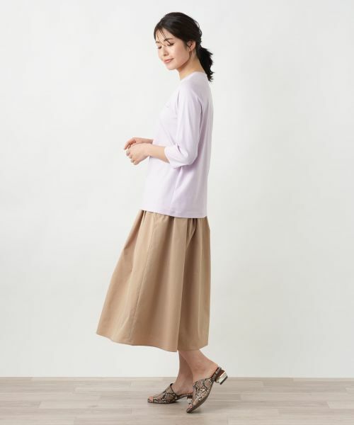 Leilian / レリアン カットソー | 刺繍クルーネックカットソー【MUSE BY ROCHAS Premiere】 | 詳細5