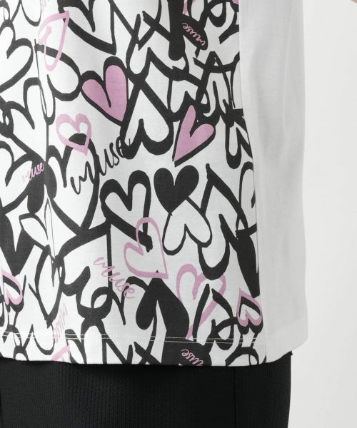 Leilian / レリアン カットソー | プリントカットソー【MUSE BY ROCHAS Premiere】 | 詳細13